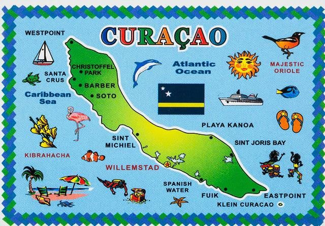 Sleutelhanger Curaçao